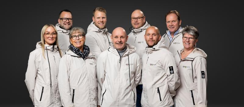 Bild på medarbetarna på slipteknik