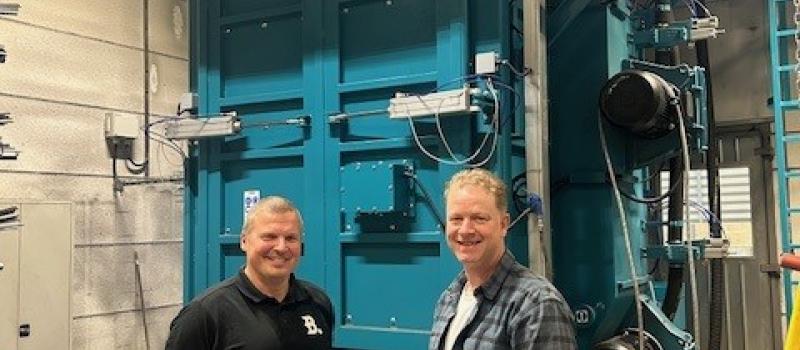 Bild på peronal från blästerteknik