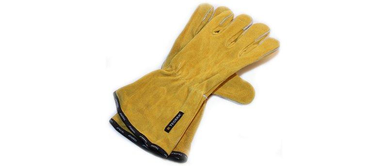 Slitstark blästerhandske läder